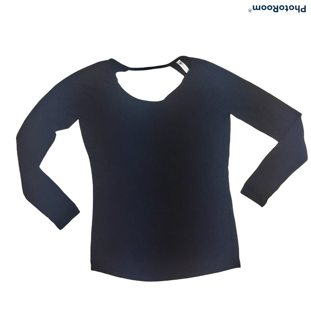 FABLETICS Womens S Black Long Sleeve Stretch Top